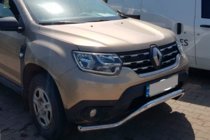 Dacia Duster 2018–2024 Sprednji zaščitni lok WT008 (nerjavno jeklo) fotografija 3