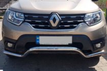 Dacia Duster 2018–2024 Sprednji zaščitni lok WT008 (nerjavno jeklo) fotografija 5