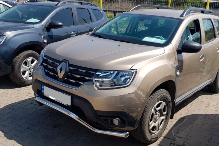 Renault Duster 2018–2024 Sprednji zaščitni lok WT008 (nerjavno jeklo) Fotografija 8