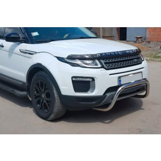 Sprednji zaščitni lok WT005 (nerjaveče jeklo) Range Rover Evoque 2012–2018 fotografija 3