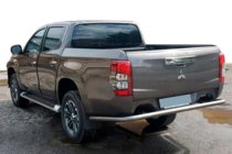 Mitsubishi L200 2015–2024 Zadnji zaščitni lok AK005 (nerjaveče jeklo) fotografija 1