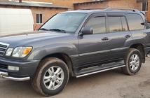 Lexus LX470 1998–2007 Zaščita bočnih pragov (2 kos, nerjaveče jeklo) fotografija 2