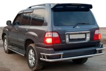 Lexus LX470 1998–2007 Zadnja zaščitna cev AK009-15 (nerjaveče jeklo) fotografija 1