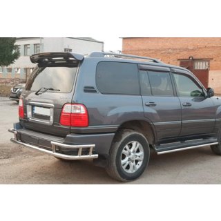Zadnja zaščitna cev AK009-15 (nerjaveče jeklo) Lexus LX470 1998–2007 fotografija 3