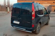 Renault Kangoo 2008–2020 Zadnji zaščitni lok AK002-2 (nerjaveče jeklo) fotografija 3