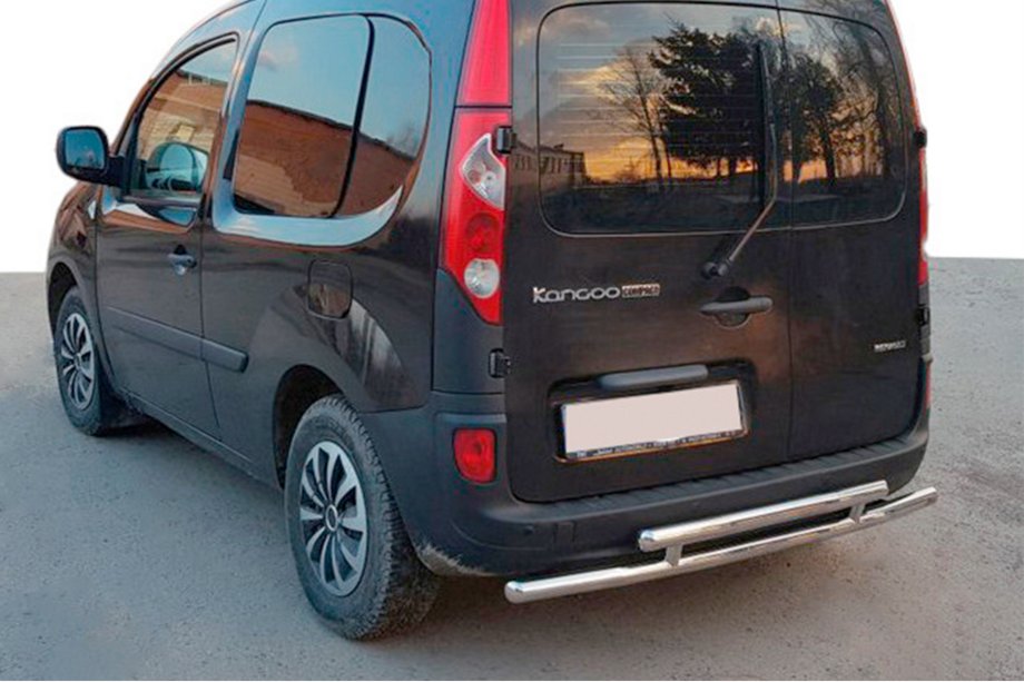 Renault Kangoo 2008–2020 Zadnji zaščitni lok AK002-2 (nerjaveče jeklo) Image