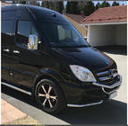 Mercedes Sprinter W906 2006–2018 Prednji zaščitni lok OM3-2 (2013+, nerjaveče jeklo) fotografija 5