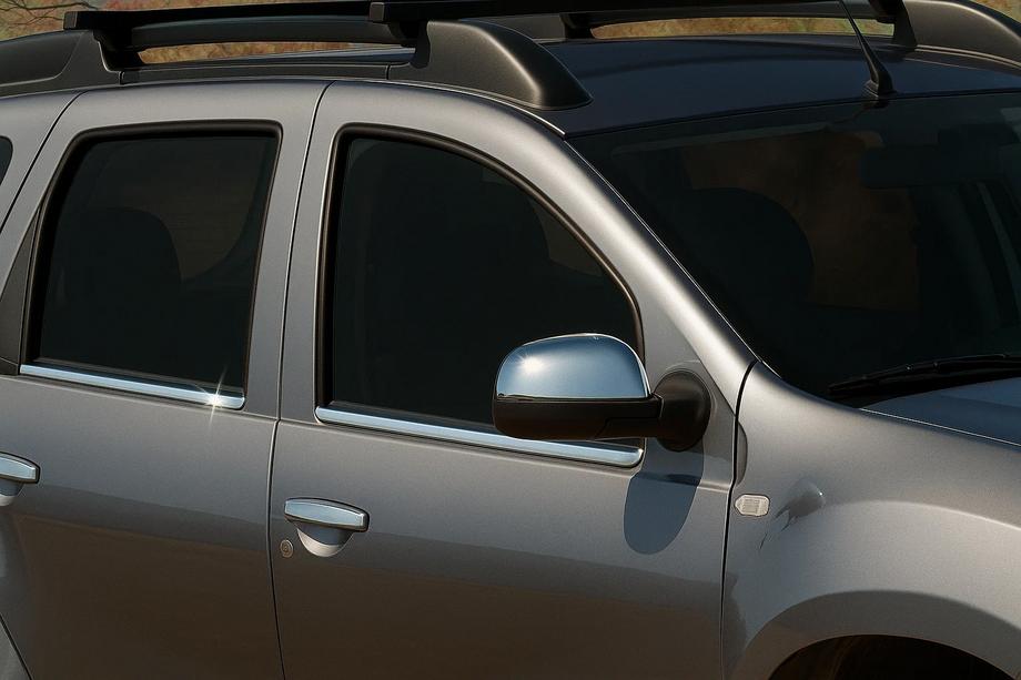 Dacia Duster 2008–2018 Pokrovi ogledal, različica 1 (2 kos, nerjaveče jeklo) Image