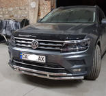 Volkswagen Tiguan 2016–2023 Sprednji zaščitni lok ST016 (nerjaveče jeklo) fotografija 4