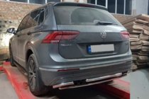 Volkswagen Tiguan 2016–2023 Zadnji zaščitni lok AK001-2 (inox) fotografija 4