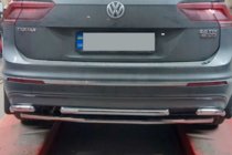 Volkswagen Tiguan 2016–2023 Zadnji zaščitni lok AK001-2 (inox) fotografija 3