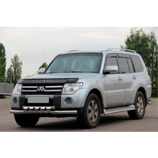 Sprednji zaščitni lok ST015-13 (nerjaveče jeklo) Mitsubishi Pajero Wagon IV 2006–2021 fotografija 4