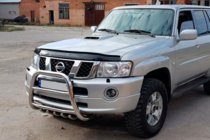 Nissan Patrol Y61 1997–2011 Kenguru zaščitni lok QT007 (nerjaveče jeklo) fotografija 2