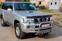 Nissan Patrol Y61 1997–2011 Kenguru zaščitni lok QT007 (nerjaveče jeklo) fotografija 3