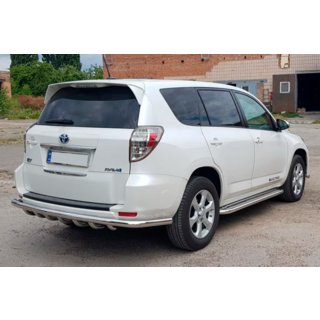 Zadnji zaščitni lok AK005-15 (samo za EV, 2 kos, nerjaveče jeklo) Toyota Rav 4 2006–2013 fotografija 2