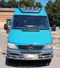 Mercedes Sprinter W901/902/903/904/905 1995–2006 Sprednji zaščitni lok ST015-2 (nerjavno jeklo) fotografija 2