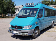 Mercedes Sprinter W901/902/903/904/905 1995–2006 Sprednji zaščitni lok ST015-2 (nerjavno jeklo) fotografija 4