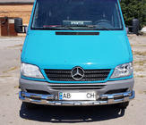 Mercedes Sprinter W901/902/903/904/905 1995–2006 Sprednji zaščitni lok ST015-2 (nerjavno jeklo) fotografija 5