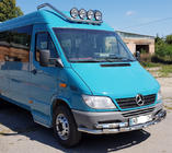 Mercedes Sprinter W901/902/903/904/905 1995–2006 Sprednji zaščitni lok ST015-2 (nerjavno jeklo) fotografija 6
