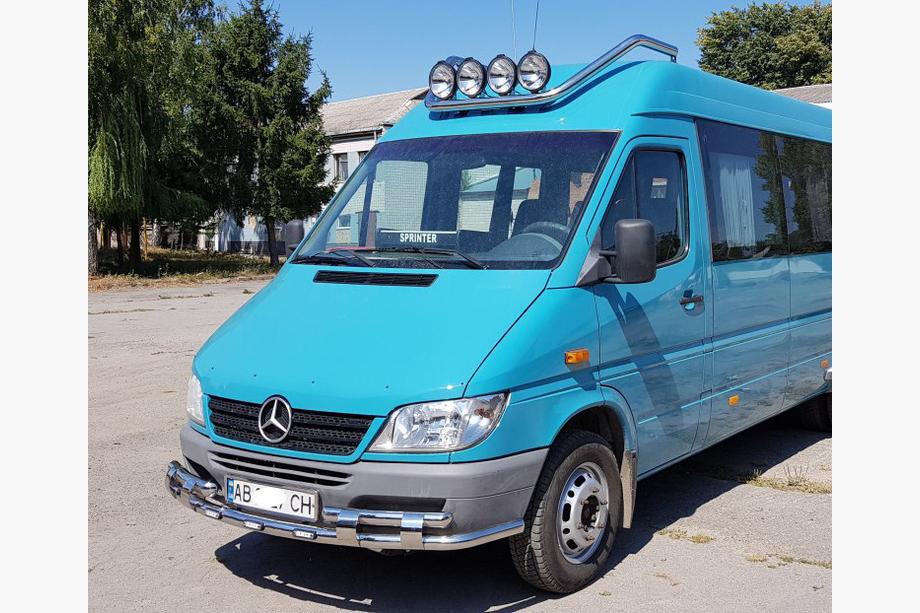 Mercedes Sprinter W901/902/903/904/905 1995–2006 Sprednji zaščitni lok ST015-2 (nerjavno jeklo) 2000–2006 Fotografija 3