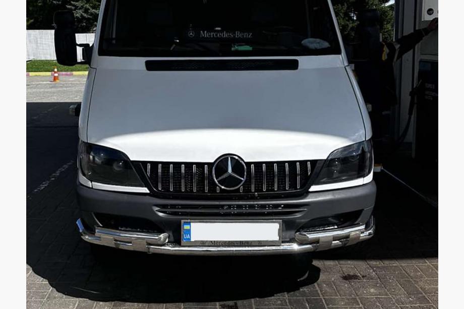 Mercedes Sprinter W901/902/903/904/905 1995–2006 Sprednji zaščitni lok ST015-2 (nerjavno jeklo) 2000–2006 Fotografija 8
