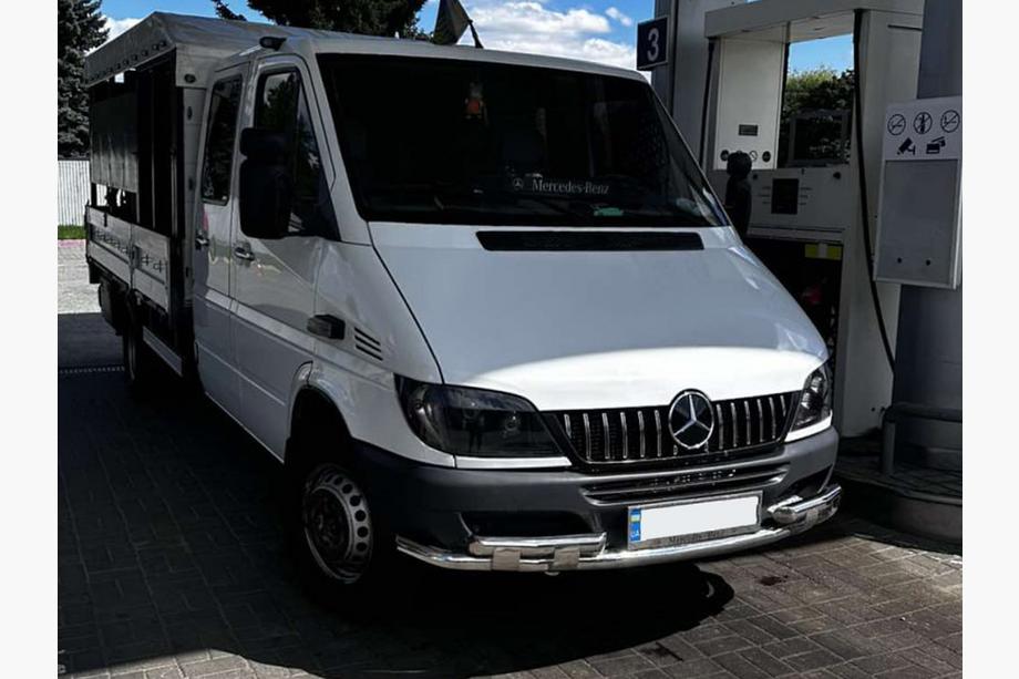 Mercedes Sprinter W901/902/903/904/905 1995–2006 Sprednji zaščitni lok ST015-2 (nerjavno jeklo) 2000–2006 Fotografija 7