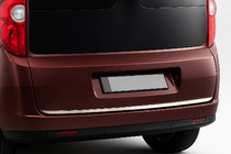 Opel Combo 2012–2018 Obloga roba pokrova prtljažnika (inox) fotografija 1