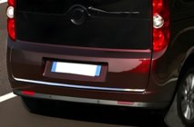 Opel Combo 2012–2018 Obloga roba pokrova prtljažnika (inox) fotografija 2