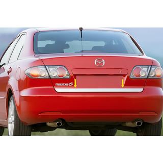 Zaščitna letev roba prtljažnika (nerjaveče jeklo) Mazda 6 2003–2008 fotografija 1