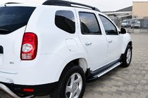 Dacia Duster 2008–2018 Stranske stopnice tipa X5 (2 kos, aluminijast profil) fotografija 1