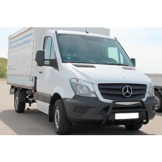 Sprednji zaščitni lok WT003 (črn) Mercedes Sprinter W906 2006–2018 fotografija 3