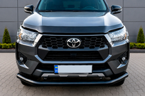 Toyota Hilux 2015– Sprednja zaščitna cev Texas za 2020+ (76 mm, črna) fotografija 6