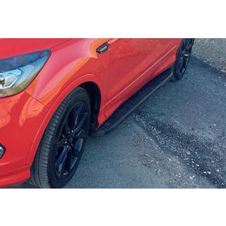 Stranski pragovi Tayga Black (2 kosa, aluminij) fotografija 1