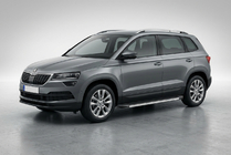 Skoda Karoq 2018– Stranski pragovi Maya V1 (2 kos, aluminij) fotografija 1