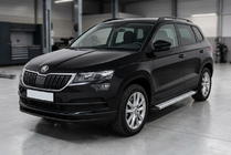 Skoda Karoq 2018– Bočne stopnice Maya V2 (2 kosa, aluminij) fotografija 1