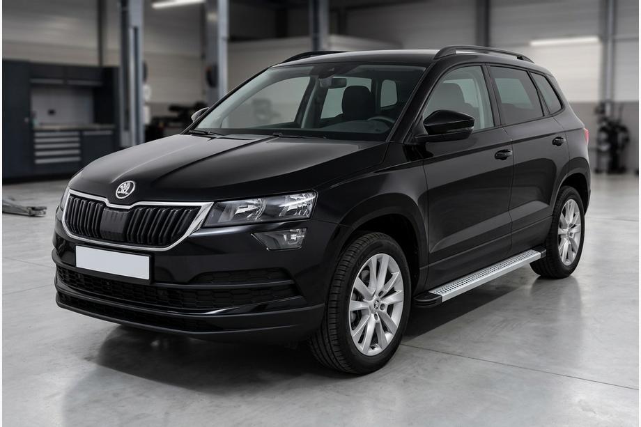 Skoda Karoq 2018– Bočne stopnice Maya V2 (2 kosa, aluminij) Image