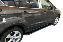 Skoda Karoq 2018– Stranske stopnice Bosphorus Grey (2 kos., aluminij) fotografija 1