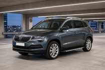 Skoda Karoq 2018– Stranske stopnice Duru (2 kos, aluminij) fotografija 1