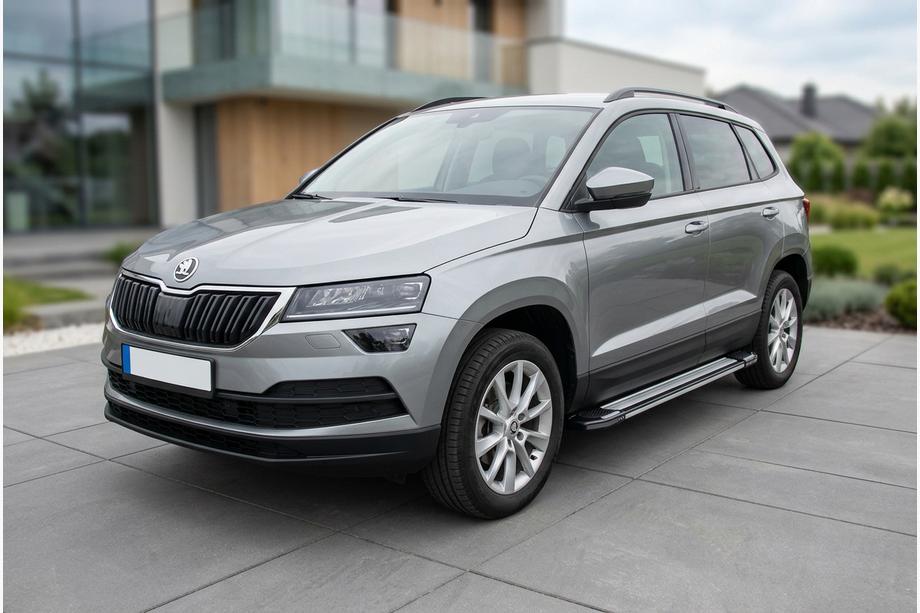 Skoda Karoq 2018– Stranske stopnice Rainbow (2 kosa, aluminij) Image