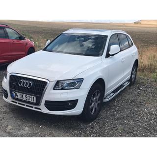 Bočne stopnice Tayga V2 (2 kosa, aluminij) Audi Q5 2008–2017 fotografija 3