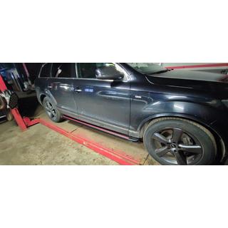 Stranske stopnice Maya Red (2 kosa, aluminij) Audi Q7 2005–2015 fotografija 4