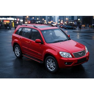 Stranske stopnice Maya Red (2 kosa, aluminij) fotografija 1