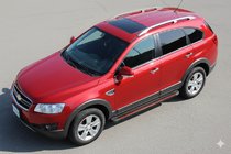 Chevrolet Captiva 2006–2019 Bočne stopnice Maya Red (2 kos, aluminij) 2006-2015 fotografija 1