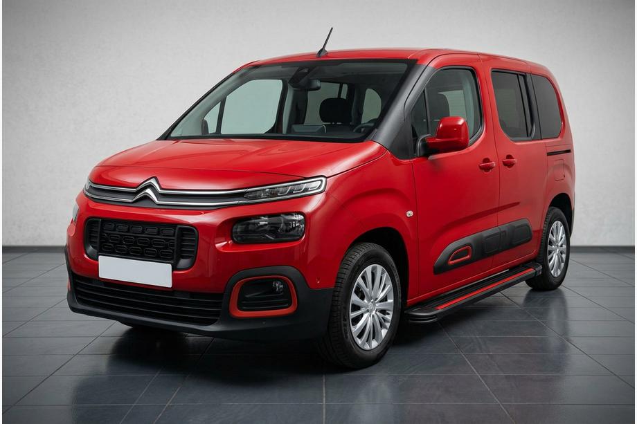 Citroen Berlingo/Multispace 2018– Stranske stopnice Maya Red (2 kosa, aluminij) Image