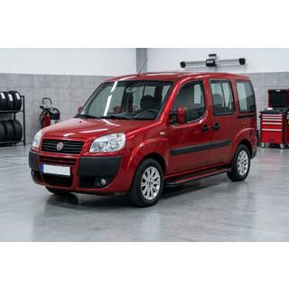 Stranske stopnice Maya Red (2 kosa, aluminij) fotografija 1