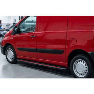 Stranske stopnice Maya Red (2 kosa, aluminij) fotografija 1