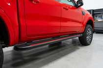 Ford Ranger 2007–2011 Stranske stopnice Maya Red (2 kosa, aluminij) fotografija 1