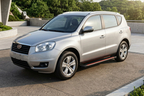 Geely Emgrand X7 2011– Stranske stopnice Maya Red (2 kosa, aluminij) fotografija 1