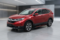 Honda CRV 2017–2022 Stranske stopnice Maya Red (2 kosa, aluminij) fotografija 1