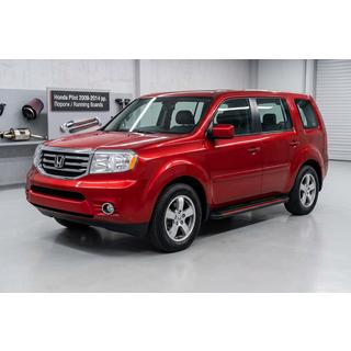 Stranske stopnice Maya Red (2 kosa, aluminij) Honda Pilot 2008–2015 fotografija 1